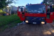 Incendio en una vivienda de Junín