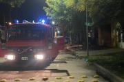 Se incendió una casa en Junín: Una abuela sufrió quemaduras en brazos y espalda