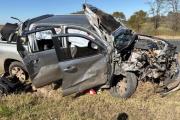 Ruta 8: Un choque por alcance dejó un herido