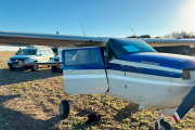Incautaron otro avión repleto de cocaína en Santa Fe: Autos quemados y gendarme herido