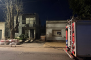 Se incendió una vivienda en el centro de Junín