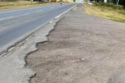 Ruta 65: La Rufinita reclama por el deterioro de banquinas y dársenas