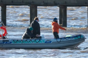 Encontraron muerto a uno de los pescadores desaparecidos en el Río de la Plata
