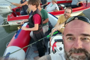 Encontraron el cuerpo de otro de los pescadores desaparecidos en el Río de la Plata