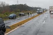 Choque múltiple cerca del puente Zárate-Brazo Largo: cuatro muertos y cinco heridos