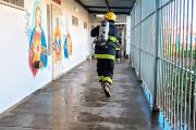 Simulacro de Incendios y Evacuación en la Alcaidía de Junín