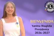 Yanina Biagiola se puso al frente de la nueva etapa del Club de Leones-Autismo en Junín