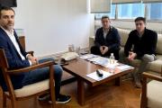 Inundaciones: Petrecca se reunió con autoridades de la Provincia para coordinar medidas de prevención