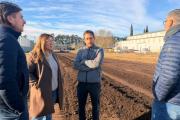 Valeria Arata recorrió las obras de mejora en el Parque Industrial que realiza la Provincia de Buenos Aires