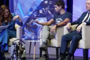 Passaglia, una moto compactada, un panel de debate y "la ciudad que funciona"