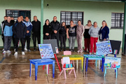 La Alcaidía de Junín sumó juegos y mobiliario para los espacios de visita