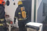 Principio de incendio en un lavarropas movilizó a los bomberos en Junín