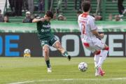 Sarmiento fue de menos a más, le ganó a Huracán e hilvanó su tercer triunfo en fila