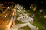 El Parque Central de Junín suma bicisenda y se consolida como un espacio recreativo