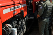 En un control vehicular encontraron un tractor denunciado por estafa en Junín