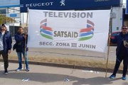SATSAID marchó a Canal 10 en reclamo de condiciones de higiene y seguridad
