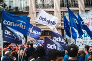Docentes comenzaron un paro de tres días en universidades de todo el país
