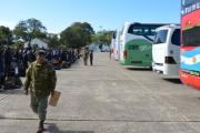 85 voluntarios de Formosa llegaron a Junín para operar el nuevo equipamiento del GA10