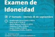 Inscripción al Examen de Idoneidad para Junín y otros Departamentos Judiciales