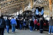 El trabajo de los Talleres Junín brilló en la fiesta del tren en Mar del Plata