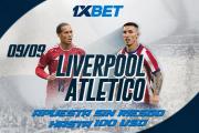 La Champions League vuelve a Anfield: Liverpool vs Atlético de Madrid, con una apuesta gratis de hasta $100
