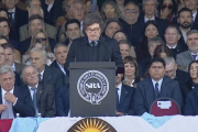 El campo en el podio pero sin representación gremial