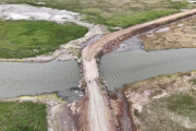 Habilitaron el puente Saavedra en Junín tras completar obras contra inundaciones
