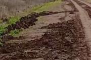 Colón: Multan a un productor por causar daños en un camino rural recién reparado