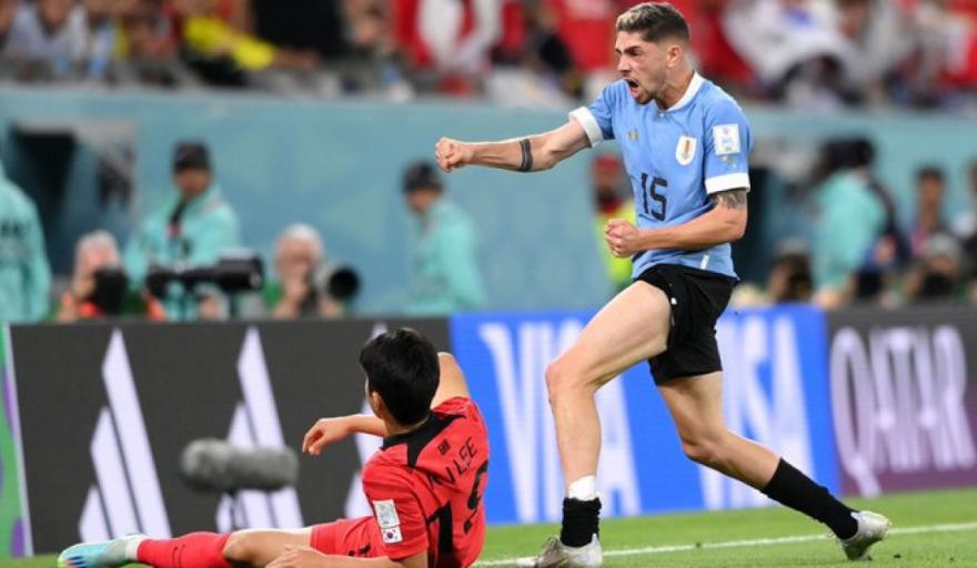 Uruguay y Corea del Sur empataron durante su debut en el Mundial