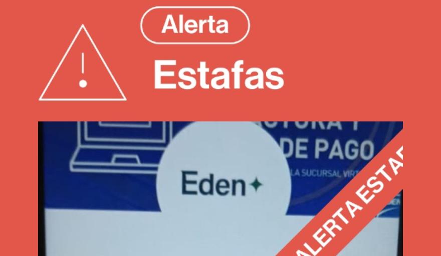 Intentan realizar estafas en nombre de EDEN - Semanario de Junín