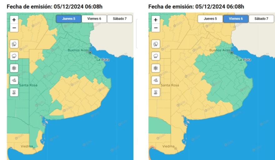 La semana se despide con alerta amarilla por tormentas en Junín y gran ...