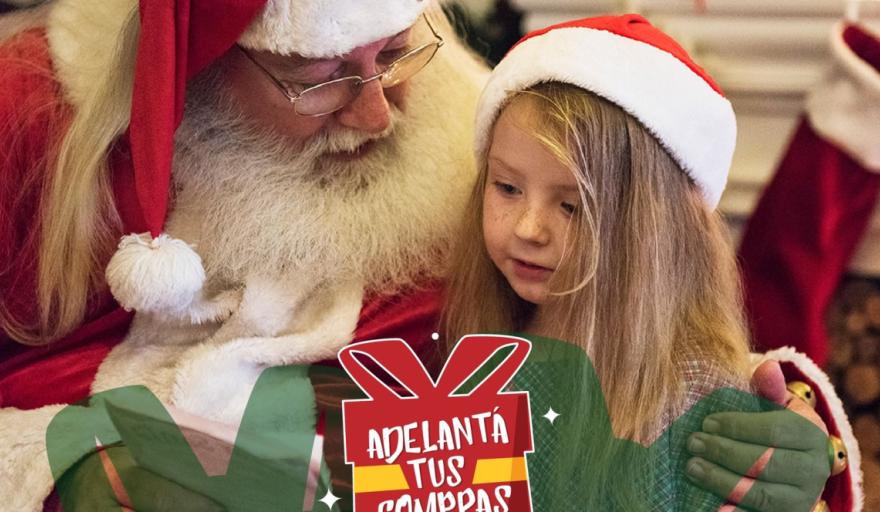 Papá Noel visitará Comercio e Industria como parte de la campaña navideña “Adelantá tus compras